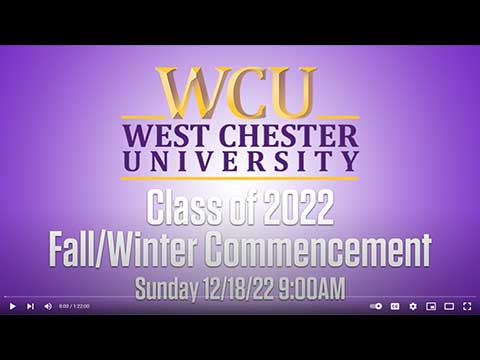 WCU December 2022 COmmncement Recording Thumbnail