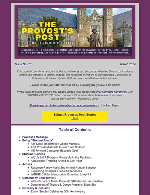 March Provost Post issue 2024
