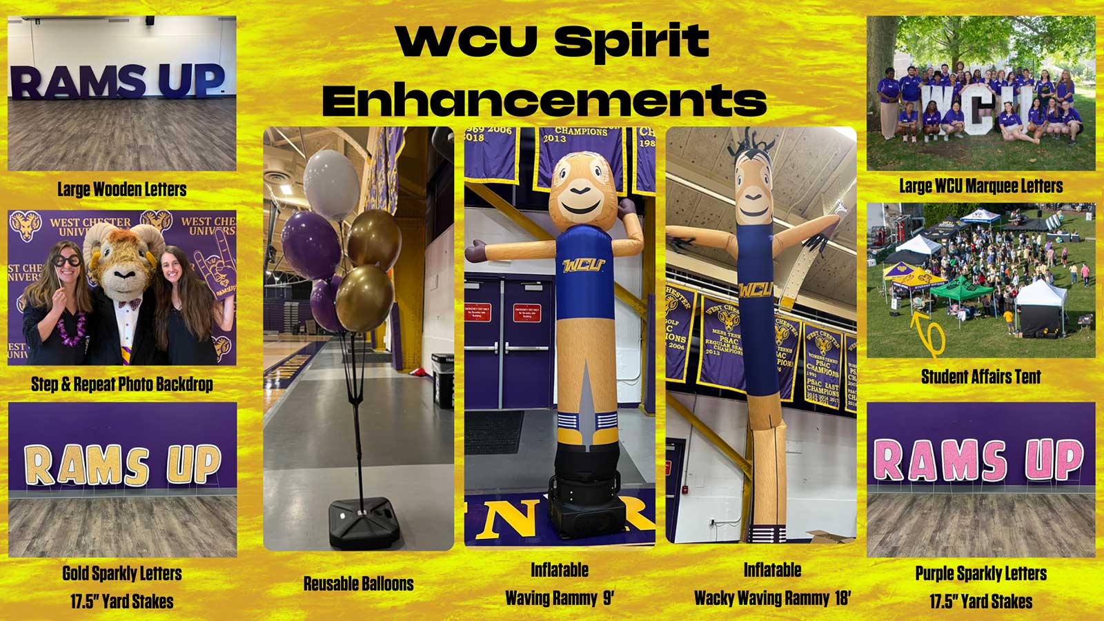 WCU Spirit Enhancements