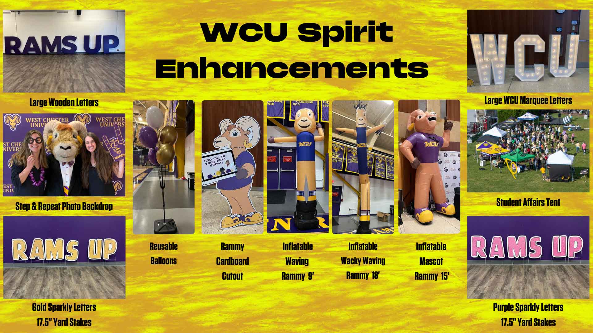 WCU Spirit Enhancements