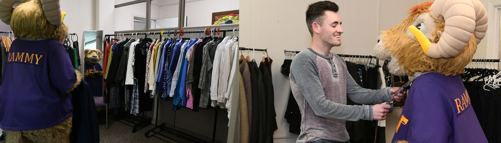 rammy in career closet