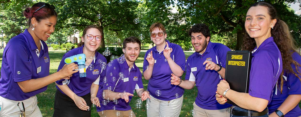 NSO Leaders under tent