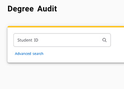 RamPortal Degree Audit button