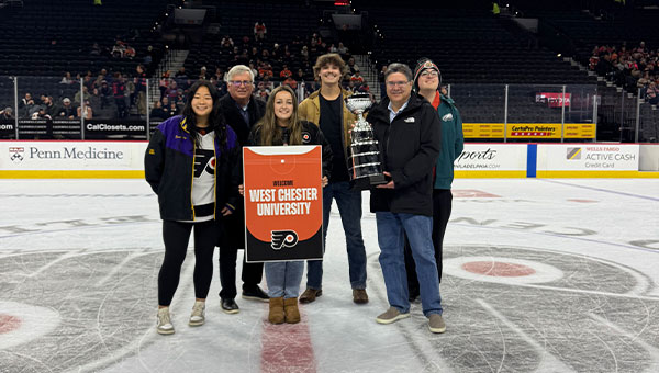 WCU TAKES FIRST PLACE IN PHILADELPHIA FLYERS COLLEGE SALES PROGRAM