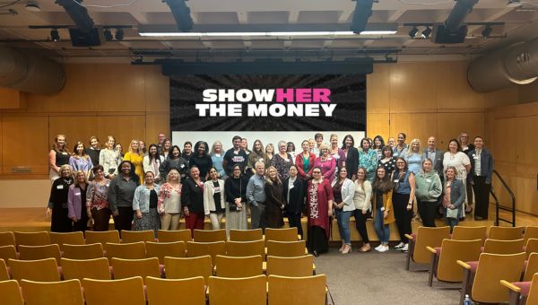 Attendees at the Show Her the Money screening and panel discussion