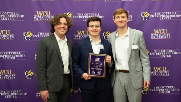 From left to right, junior biomedical engineering majors Chris Needham, Joshua Pitts, and Nathan Barker.