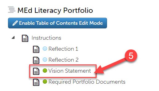 vision statement