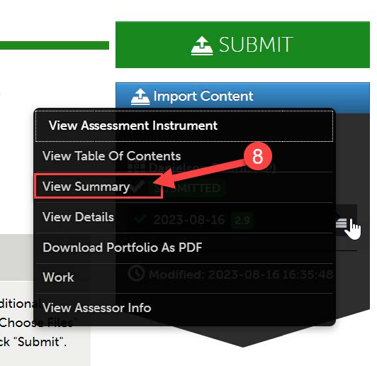 view summary