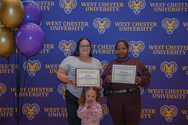 (left to right): Tiffany Alvarez, Tiffany’s Young Daughter, and Shantelle Sawyer are pictured at the event!