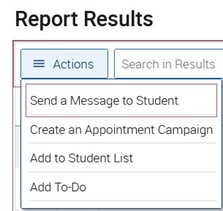 Creating a Dean's List Report in Navigate for College of… 8